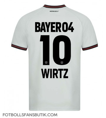 Bayer Leverkusen Florian Wirtz #10 Replika Bortatröja 2023-24 Kortärmad